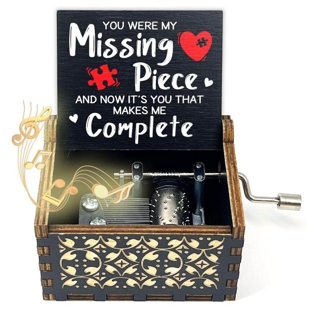 5286 You were My Missing Piece Music Box Gifts for Girlfriend Husband